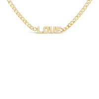 Cuban Link Love Necklace