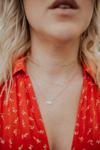 Diamond Initial Necklace