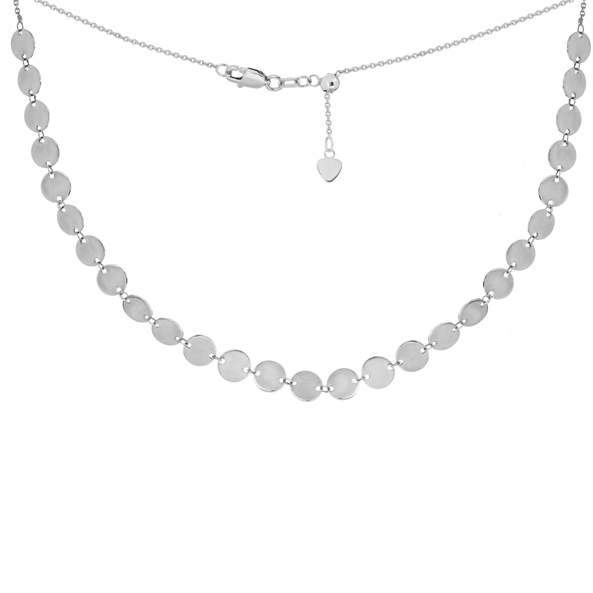 Gold Discs Choker Necklace – Lauren Belle Jewelry