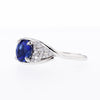 Blue Sapphire Engagement Ring