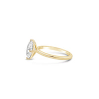 Compass Set Oval Ring