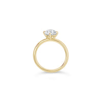 Compass Set Oval Ring