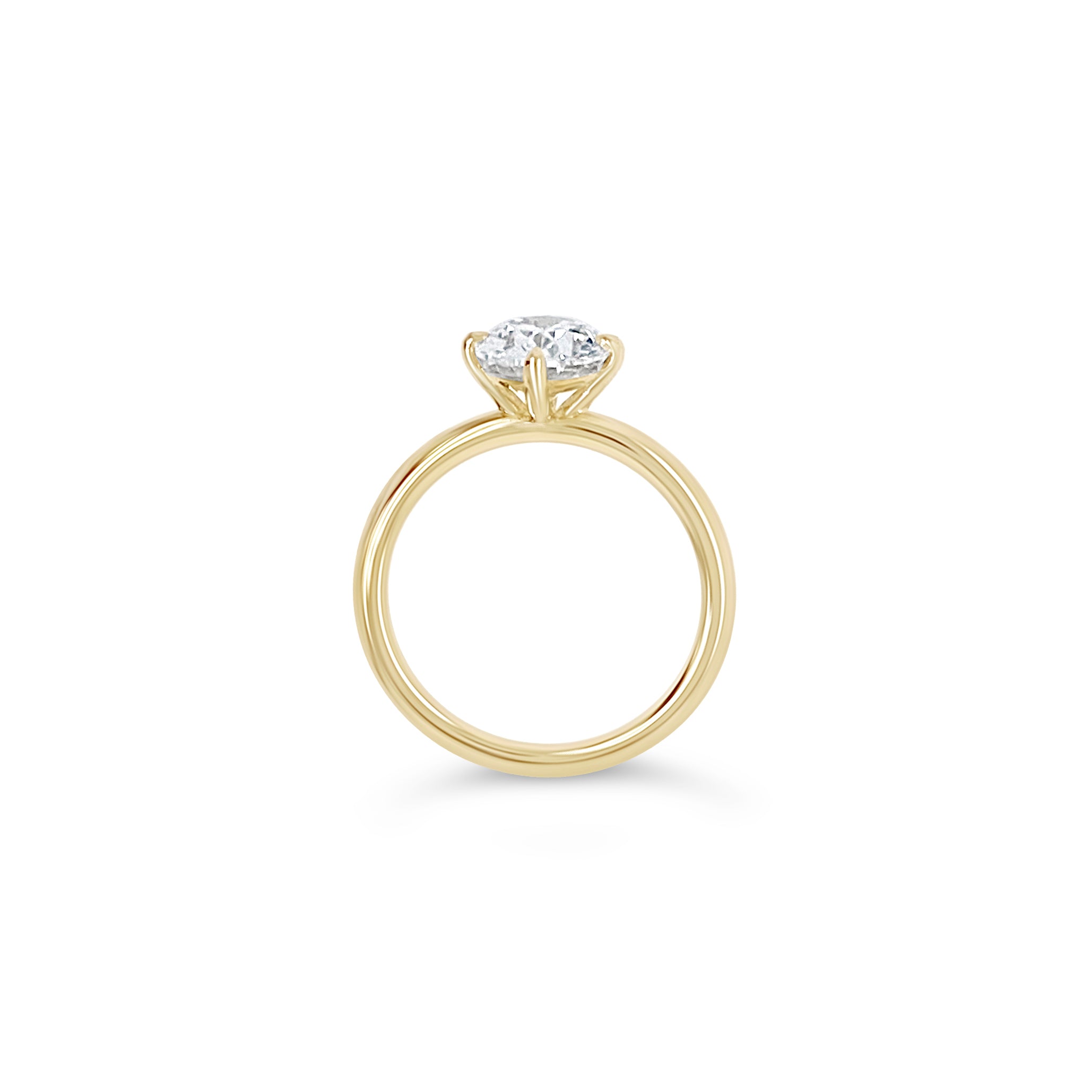 Compass Set Oval Ring
