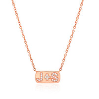 Diamond Initial Necklace