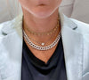 Diamond Pave Cuban Link Necklace