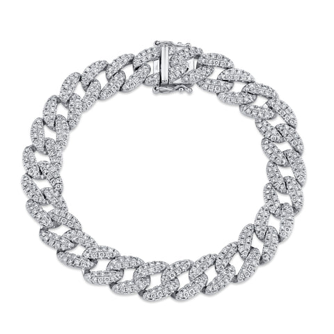 Diamond Pave Cuban Link Necklace – Lauren Belle Jewelry