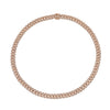 Diamond Pave Cuban Link Necklace