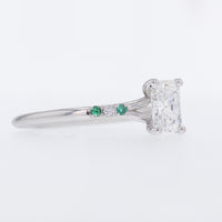 Radiant Diamond Engagement Ring