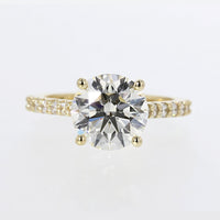 Yellow Gold Diamond Engagement Ring