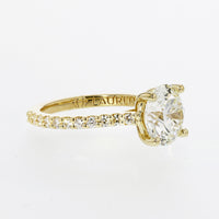 Yellow Gold Diamond Engagement Ring