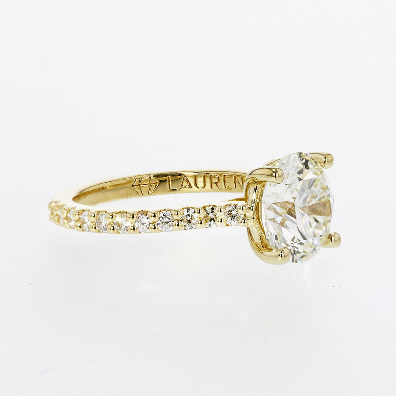 Yellow Gold Diamond Engagement Ring