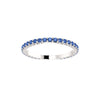 Blue Sapphire Eternity Band