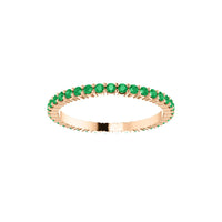 Emerald Eternity Band