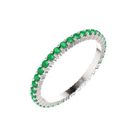 Emerald Eternity Band