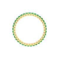 Emerald Eternity Band