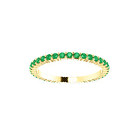 Emerald Eternity Band