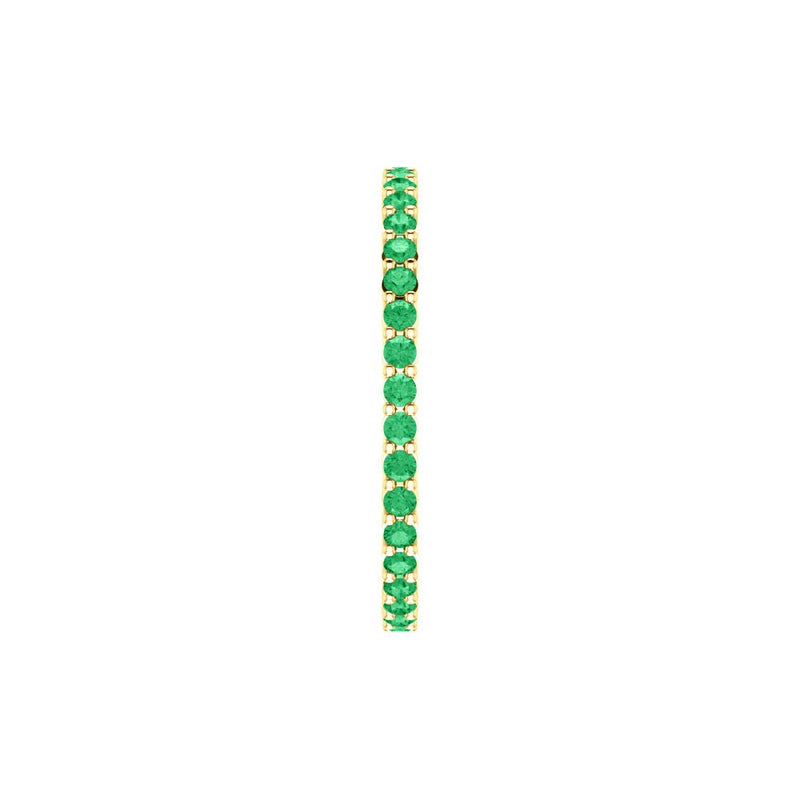 Emerald Eternity Band