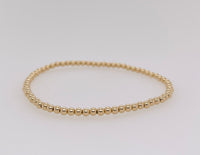 Gold Bead Bracelet