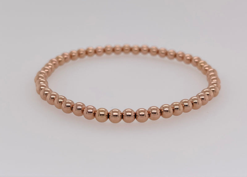 Gold Bead Bracelet