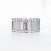 Double Sided Diamond Band