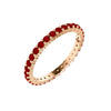 Ruby Eternity Band .025ct