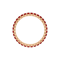 Ruby Eternity Band .025ct