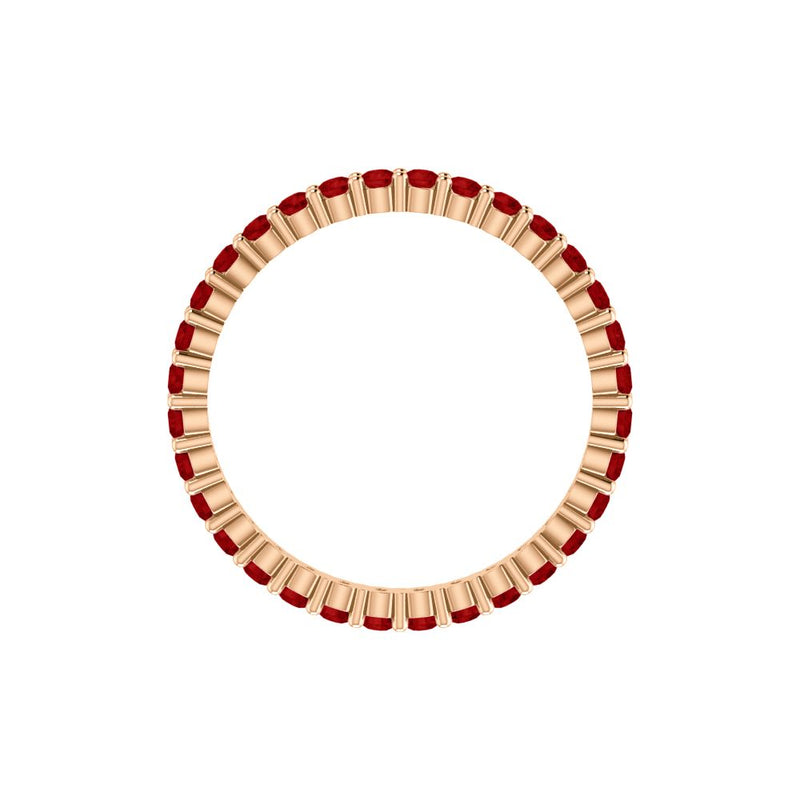 Ruby Eternity Band .025ct