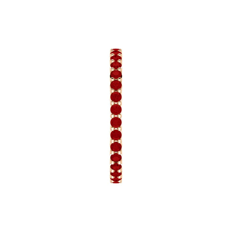 Ruby Eternity Band .025ct