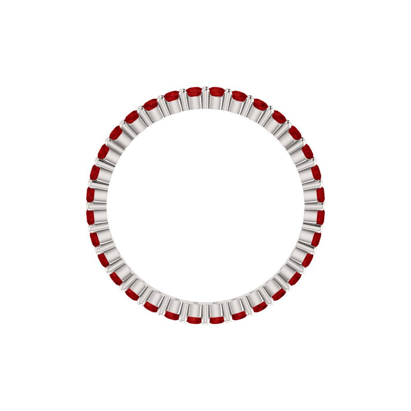 Ruby Eternity Band .025ct