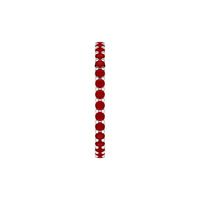 Ruby Eternity Band .025ct