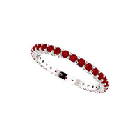 Ruby Eternity Band .025ct