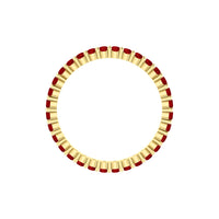 Ruby Eternity Band .025ct