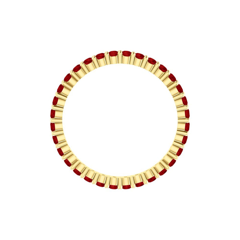 Ruby Eternity Band .025ct