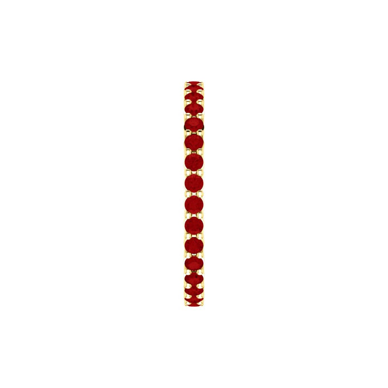 Ruby Eternity Band .025ct